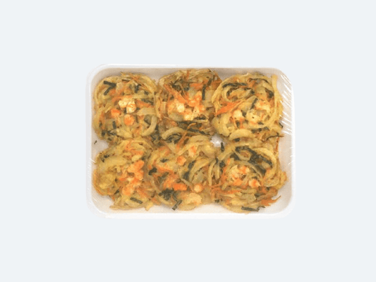 Ebi Kakiage (Mixed Shrimp & Vegetable Tempura)