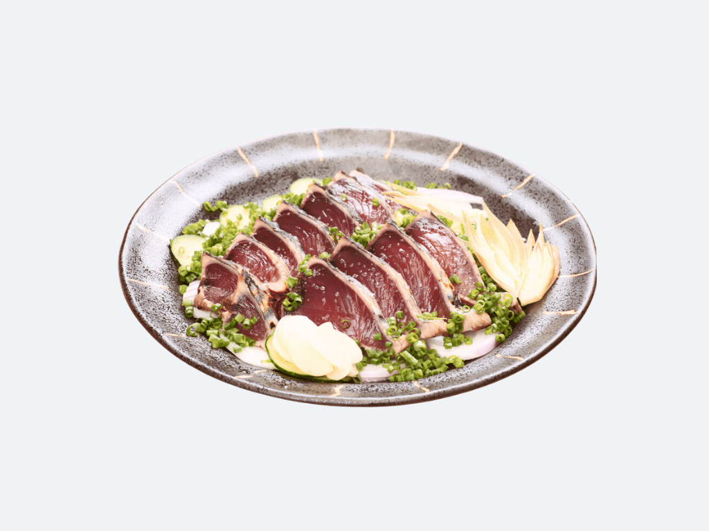 Katsuo Tataki (Seared Bonito)