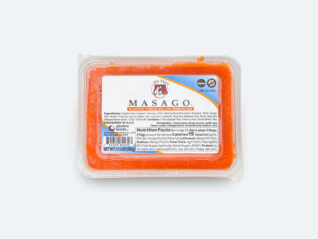 Masago (Seasoned Capelin Roe)