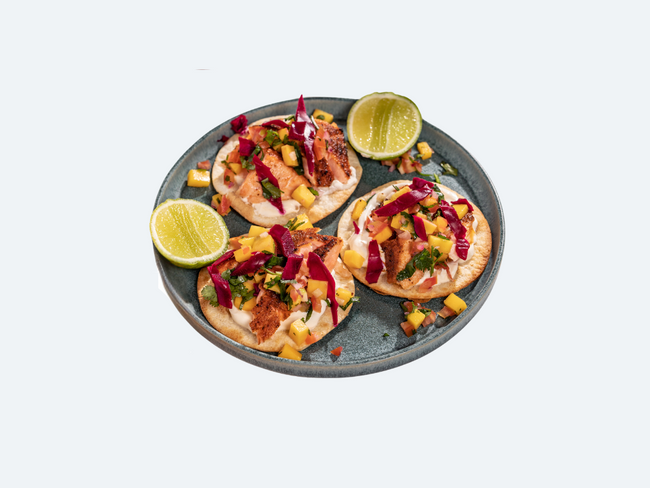 Loch Duart Piri Piri Salmon Toastadas