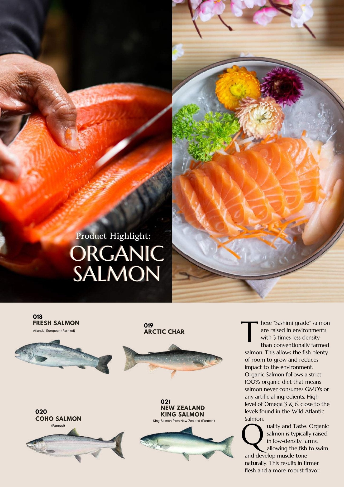 Product Highlight: Organic Salmon – Yama Seafood Inc.