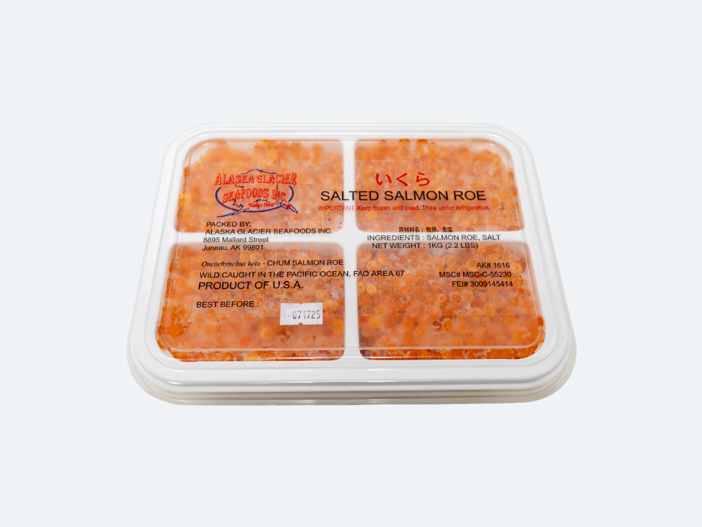 Salted Rae Alaska Salted Salmon Roe β Yama Seafood