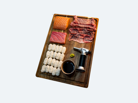 Torched Sushi Board