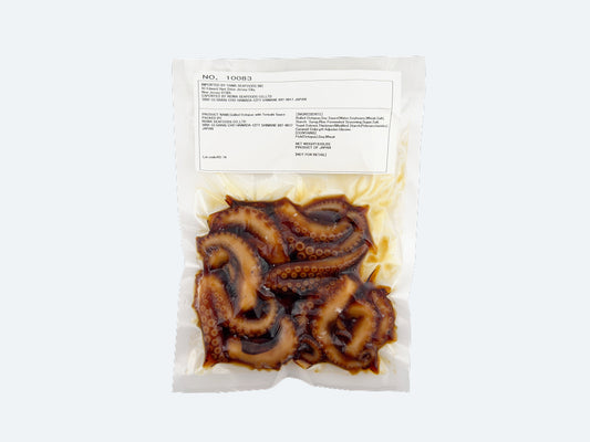 Grilled Octopus with Teriyaki Sauce