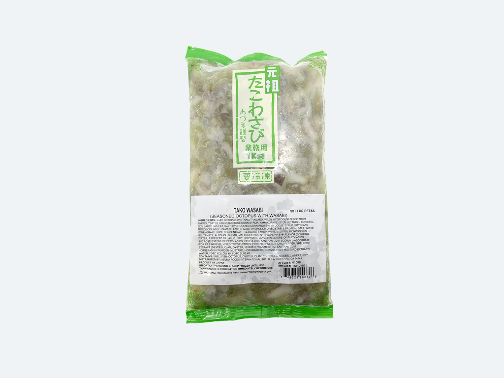 Tako Wasabi (Seasoned Octopus with Wasabi)