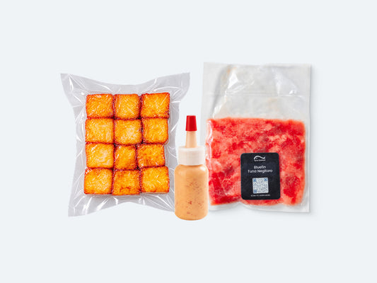 Crispy Rice with Negitoro and House-blend Spicy Mayo Kit